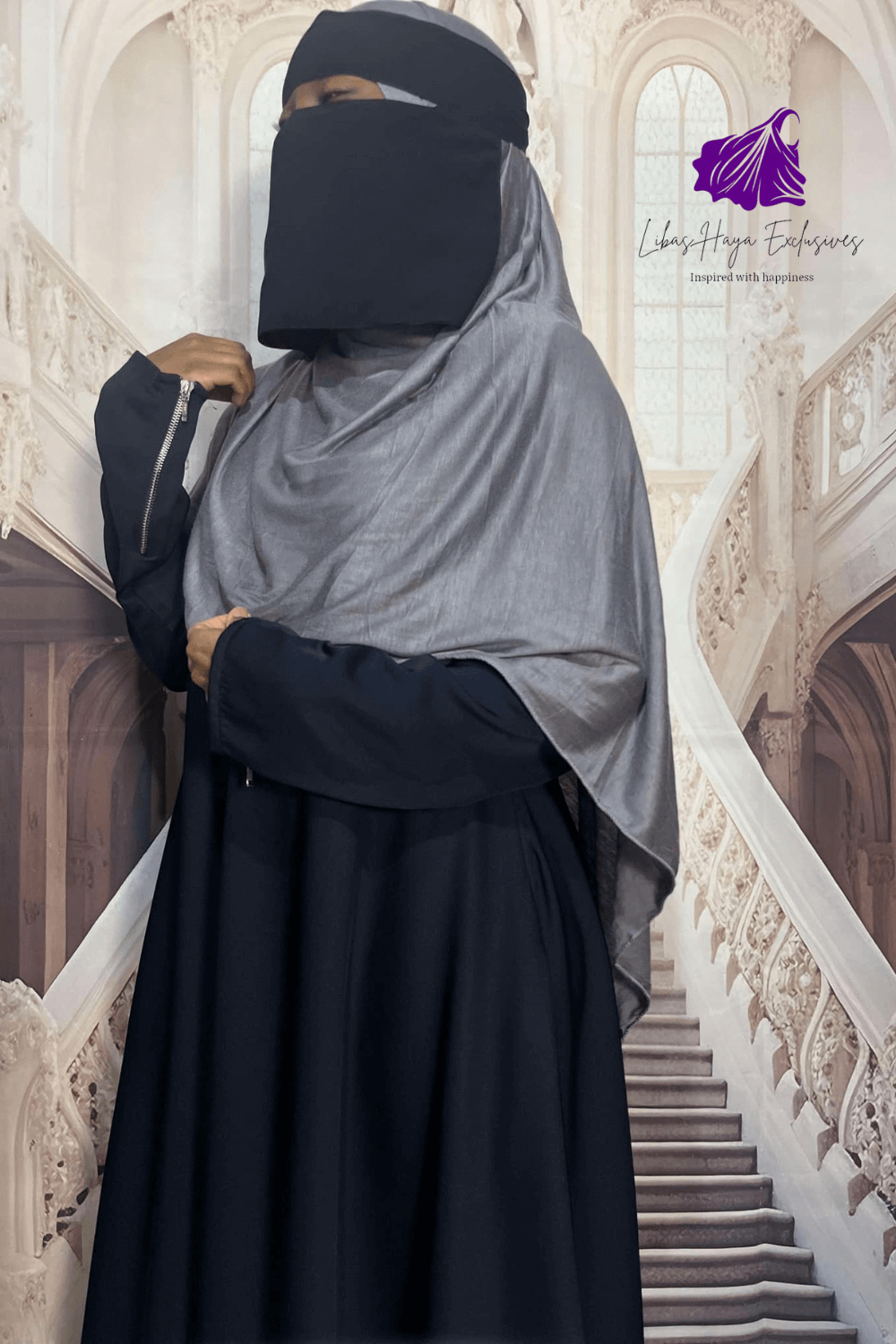 Niqab, Single Layer Niqab, Short Niqab 7