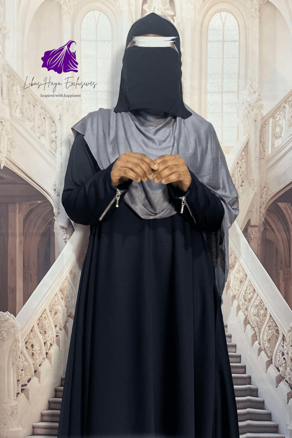 Niqab, Single Layer Niqab, Short Niqab 7