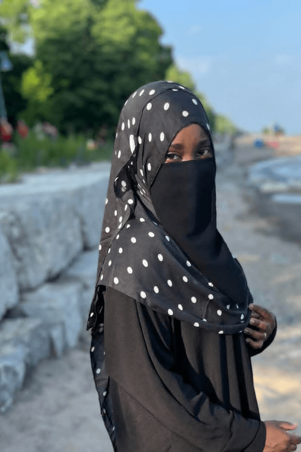 Polka Dot Modal Hijab | Lightweight Printed Modal Hijab