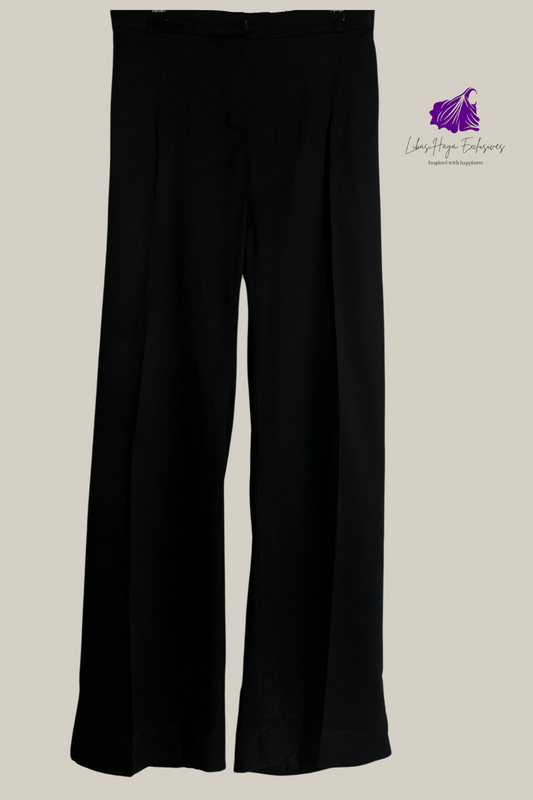 high waist pants front view