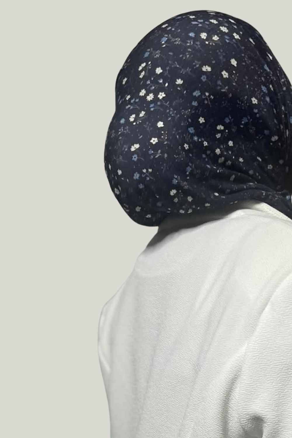 Printed Cotton Jersey Hijab | Soft Stretch Everyday Hijab