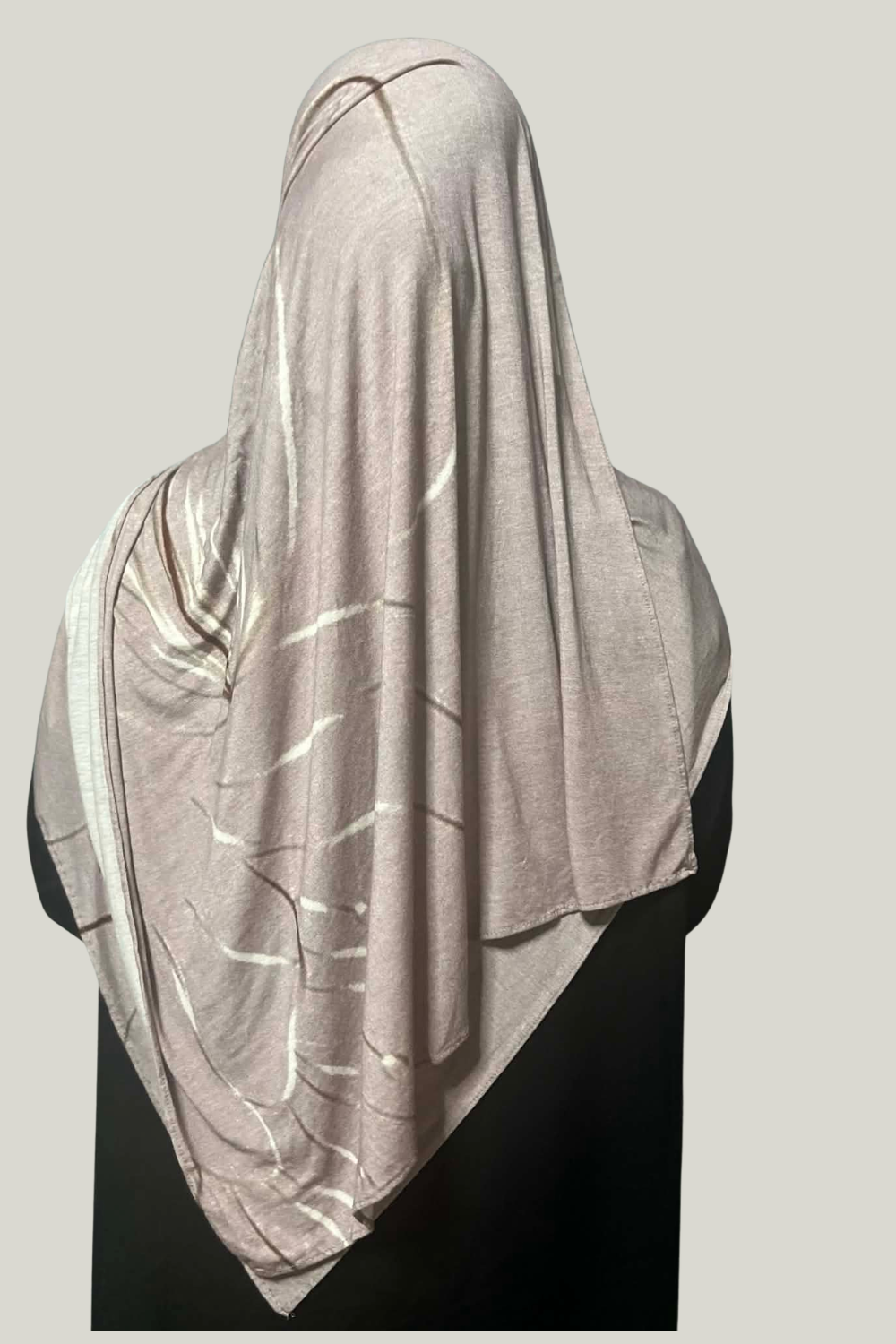 Printed Cotton Jersey Hijab | Soft Stretch Everyday Hijab