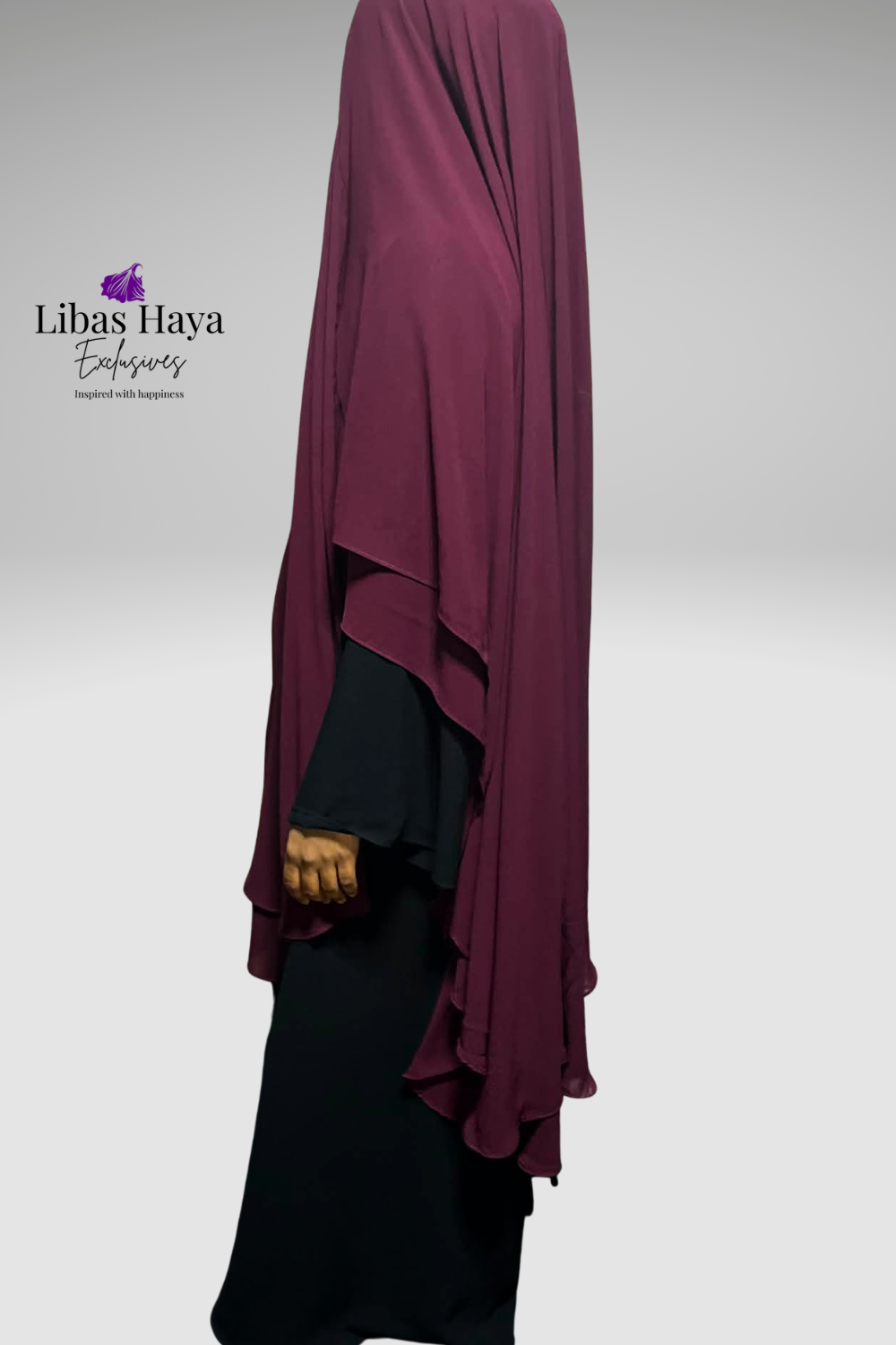 Khimar -Two Layer Khimar, Aniqah Khimar double layer