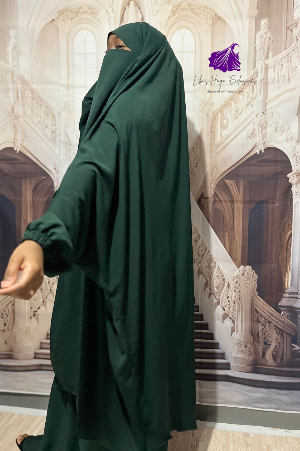 elastic cuff jilbab