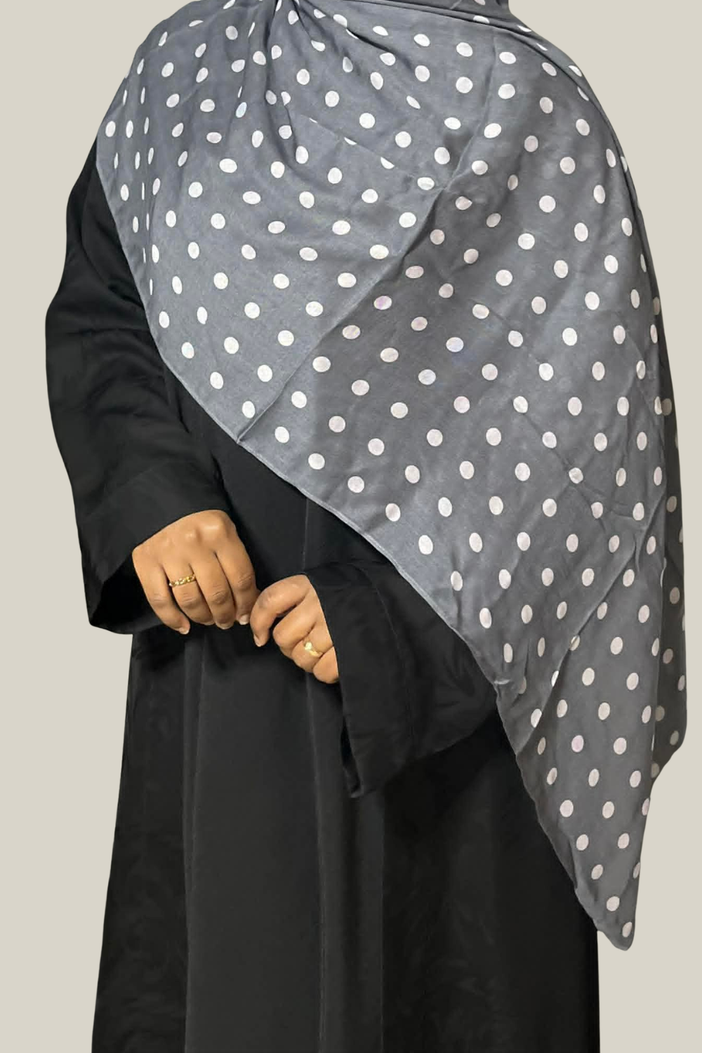 Polka Dot Modal Hijab | Lightweight Printed Modal Hijab