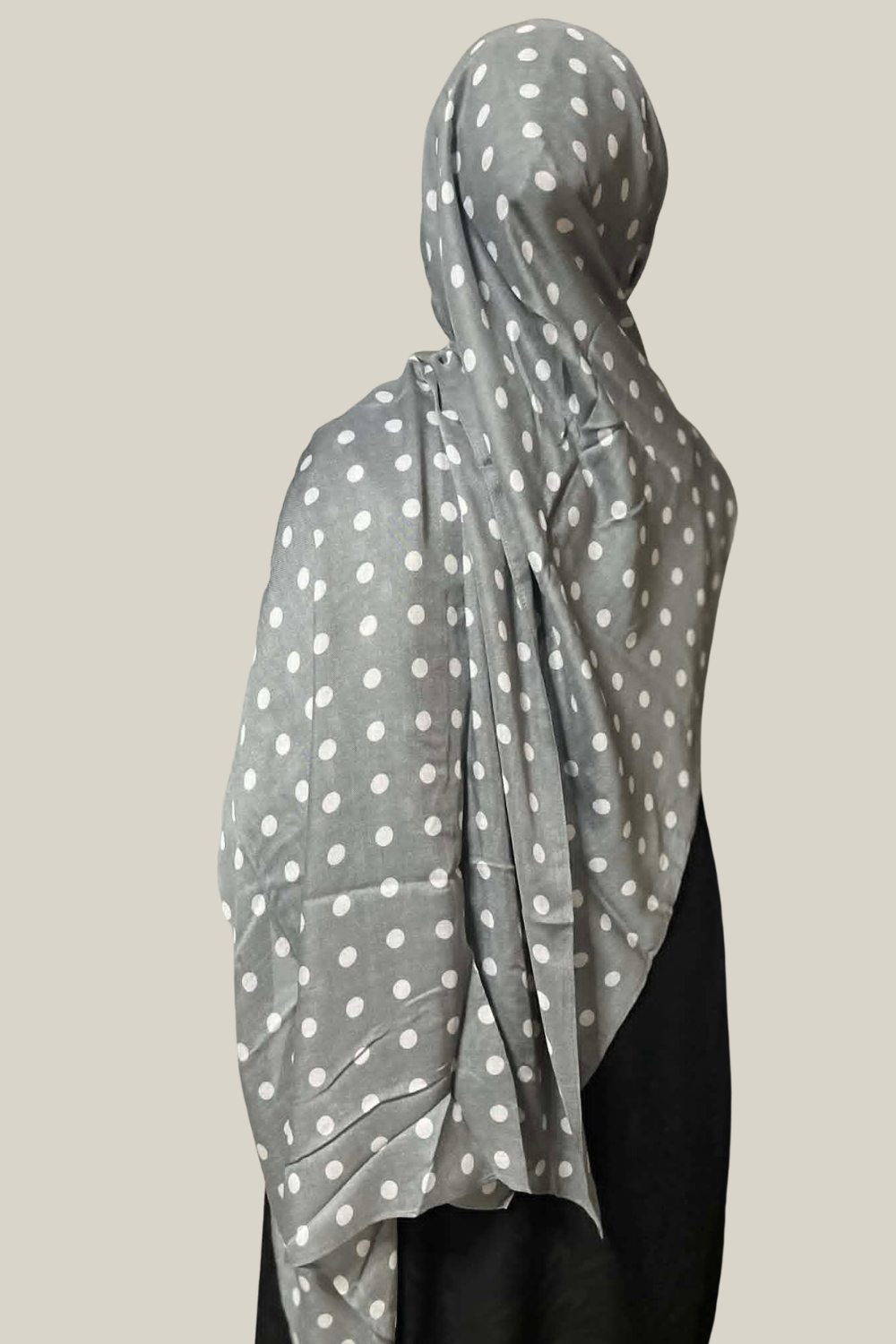 Polka Dot Modal Hijab | Lightweight Printed Modal Hijab