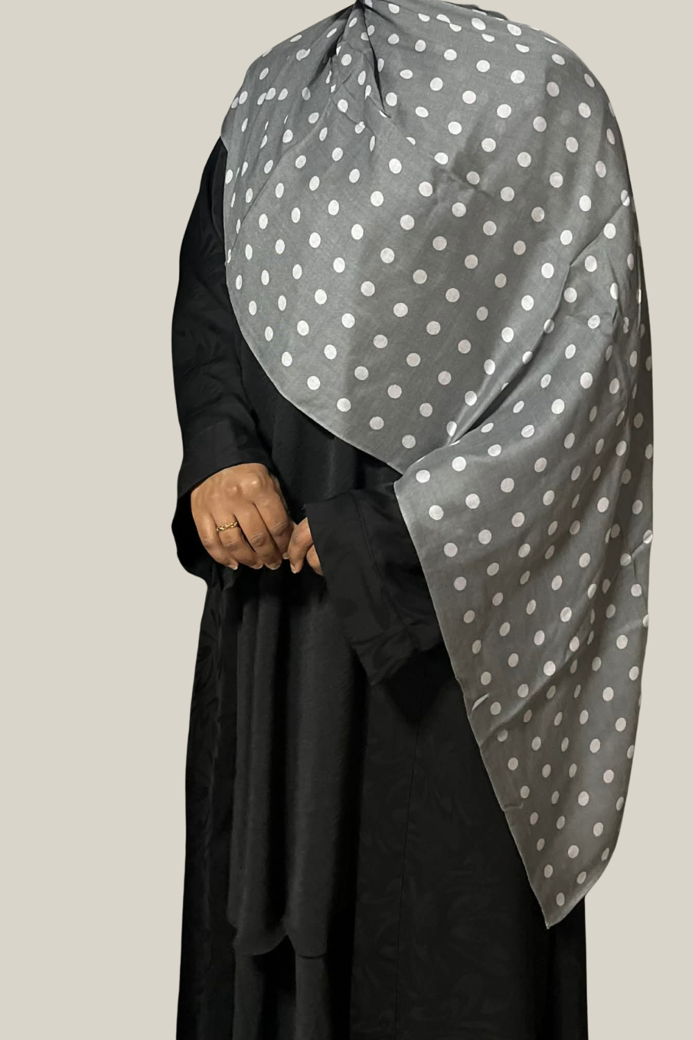 Polka Dot Modal Hijab | Lightweight Printed Modal Hijab
