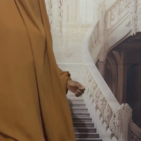 jilbab video in Dusty Orange