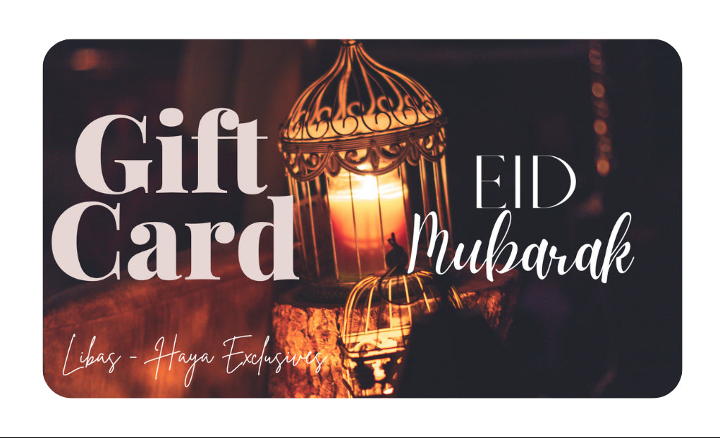 Gift Card| Eid Mubarak